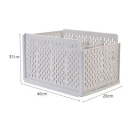 Living And Home 8 Compartments Plastic Stackable Clothes Storage Basket Drawer Organizer 28Cm (W) X 46Cm (D) X 32Cm (H) - thumbnail 5