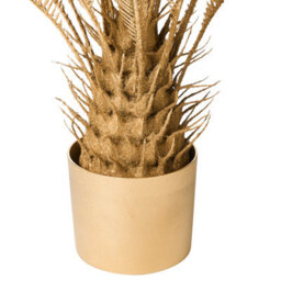 Beliani Artificial Plant Areca Palm Tree 70 Cm Gold - thumbnail 4