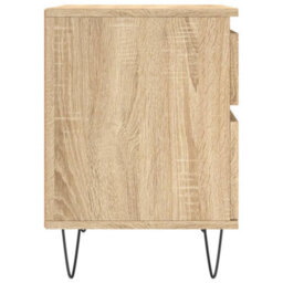 Berkfield Bedside Cabinet Sonoma Oak 40X35X50 Cm Engineered Wood - thumbnail 7