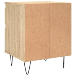 Berkfield Bedside Cabinet Sonoma Oak 40X35X50 Cm Engineered Wood - thumbnail 8