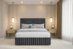 "Nexus Verona Plush Divan, Steel, 54"" Hb + 12"" Fb, No Drawers, Open Coil Mattress, Single" - thumbnail 2