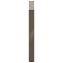 Berkfield Dining Table Legs U-Shaped 3 Pcs Natural Steel 100X(72-73) Cm Steel - thumbnail 6