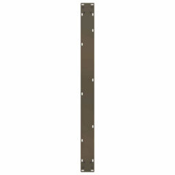 Berkfield Dining Table Legs U-Shaped 3 Pcs Natural Steel 100X(72-73) Cm Steel - thumbnail 7