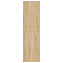 Berkfield Sturdy Tv Cabinet Sonoma Oak 30.5X30X110 Cm Engineered Wood - thumbnail 4