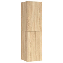 Berkfield Sturdy Tv Cabinet Sonoma Oak 30.5X30X110 Cm Engineered Wood - thumbnail 1