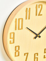 Orsina Functional Natural Wall Clock, Sleek And Sturdy Wall Clock For Kitchen, Versatile Clock For Indoor Outdoor - thumbnail 4