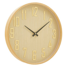 Orsina Functional Natural Wall Clock, Sleek And Sturdy Wall Clock For Kitchen, Versatile Clock For Indoor Outdoor - thumbnail 2