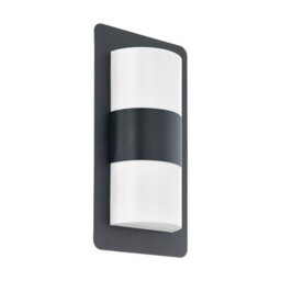 Eglo Cistierna Grey Metal Ip44 Outdoor Wall Light, (D) 18Cm - thumbnail 3