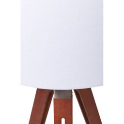 Orsina Tripod Floor Lamp With Brown Base, Adjustable Tall Standing Lamp, Modern Floor Lamp With Metal Struts - thumbnail 7