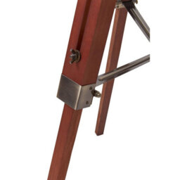 Orsina Tripod Floor Lamp With Brown Base, Adjustable Tall Standing Lamp, Modern Floor Lamp With Metal Struts - thumbnail 4