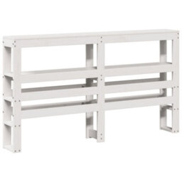 Berkfield Bed Frame With Headboard Without Mattress White 120X200 Cm - thumbnail 8