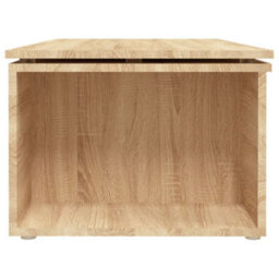 Berkfield Stylish Coffee Table Sonoma Oak 150X50X35 Cm Engineered Wood - thumbnail 9