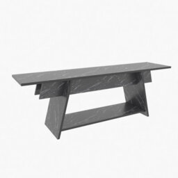 Decorotika Lanca Tv Stand Tv Unit For Tvs Up To 47 Inch Black Marble Effect - thumbnail 6