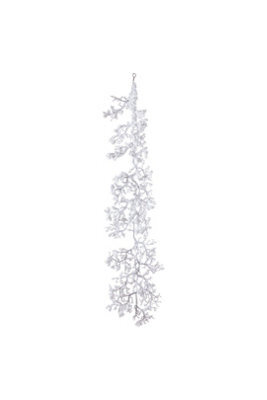 Snowy Garland For Winter Decor & Holiday Displays - image 1