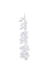 Snowy Garland For Winter Decor & Holiday Displays - thumbnail 1