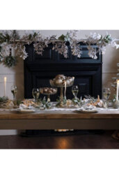 Snowy Garland For Winter Decor & Holiday Displays - thumbnail 3
