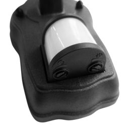 Varennes Fixed Matt Black Pir Motion Sensor Outdoor Lantern Wall Light 60W - thumbnail 6