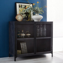 Buttercup Farm Small Sideboard - Metalica Iron - L40 X W90 X H80 Cm - thumbnail 2