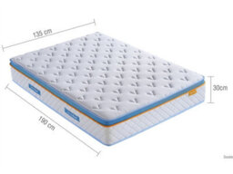Sleepsoul Heaven 2000 Mattress - Medium Tension - Cool Gel Foam - Double - thumbnail 8