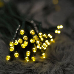 70 Led Solar Fairy String Lights Outdoor, Yellow Colour Led Garden Lights