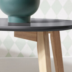 Nöa & Nani Noa & Nani Side Table Occasional Large In Storm Grey And Natural Pine Malme - thumbnail 4