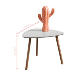 Nöa & Nani Noa & Nani Side Table Occasional Large In Storm Grey And Natural Pine Malme - thumbnail 5