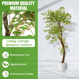 Crystals 150Cm Artificial Nandina Tree Realistic Indoor Faux Plant In Pot - thumbnail 3