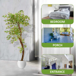 Crystals 150Cm Artificial Nandina Tree Realistic Indoor Faux Plant In Pot - thumbnail 4