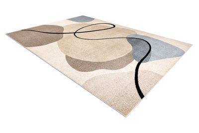 RugsX Carpet Fusion 9213 Cream Beige - Geometric, Modern, Abstract 280X370 Cm - image 1