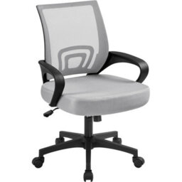 Elegant Ergonomic Office Chair With Back Support   Adjustable - thumbnail 1