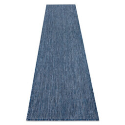 RugsX Carpet, Runner Sisal Sion A5165A Melange Flat Woven Navy Blue 60X200 Cm - thumbnail 4