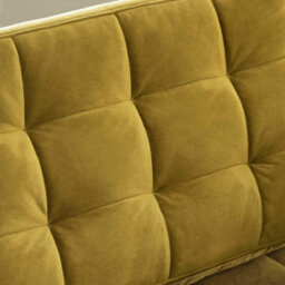 Furniturebox Uk Jenna Mustard Yellow Velvet Armchair - thumbnail 4