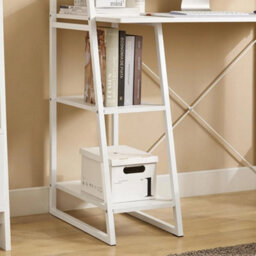 White Computer Desk Laptop Pc Study Table Home Office Desk - thumbnail 5
