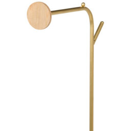 Wyld And Coco Luxehome Gold Iron Clothes Rail 171Cm Freestanding - Minimalist Metal Wardrobe Organiser - thumbnail 5