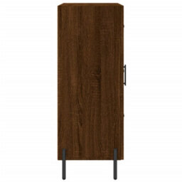 Berkfield Classic Sideboard Brown Oak 69.5X34X90 Cm Engineered Wood - thumbnail 7