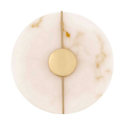 Luminosa Lighting Luminosa Aider Integrated Led Wall Lamp Brass Gold Led 12W 694Lm 3000K - image 1