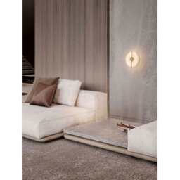 Luminosa Lighting Luminosa Aider Integrated Led Wall Lamp Brass Gold Led 12W 694Lm 3000K - thumbnail 2