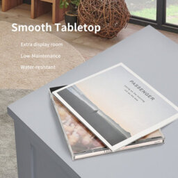 Gainoom 3 Drawers Bathroom Floor Cabinet Wood Storage Cupboard Organizer Free Standing Chest Of Drawers - thumbnail 7