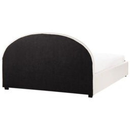 Beliani Ottoman Bed Boucle Vaucluse 180 X 200 Cm (Eu Super King) Off-White - thumbnail 8