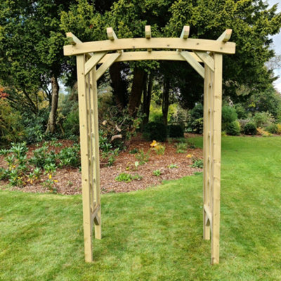 Churnet Valley Garden Furniture Ltd Churnet Valley Garden Furniture Ivy Arch 4Ft - image 1