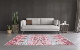 GoodHome Dorsey Pink Large Rug, (L)230Cm X (W)160Cm - thumbnail 5