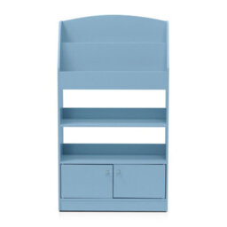 Walplus Kidkanac Magazine/bookshelf With Toy Storage Cabinet, Light Blue - thumbnail 1
