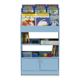 Walplus Kidkanac Magazine/bookshelf With Toy Storage Cabinet, Light Blue - thumbnail 5