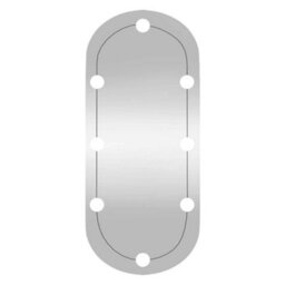Walplus Wall Mirror With Led Lights 35X80 Cm Glass Oval - thumbnail 5