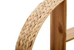 Orsina Functional Design Water Hyacinth Wall Shelf, Stylish Box Shelf, Durable Wall Storage For Livingroom - thumbnail 5