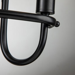 Luminosa Lighting Luminosa Capitol Hill 2 Light Candle Wall Lamp, Black - thumbnail 4
