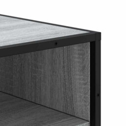 Berkfield Shoe Rack Grey Sonoma 48X38X97.5 Cm Engineered Wood - thumbnail 7