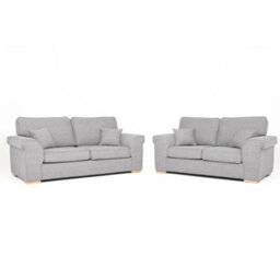 Hugo Silver 3+2 Sofa Set (Full Back) - thumbnail 1