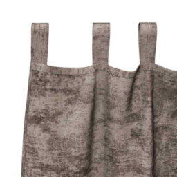 Berkfield Classic Curtain With Curtains 2 Pcs Cappuccino 225 X 140 Cm Velvet - thumbnail 5