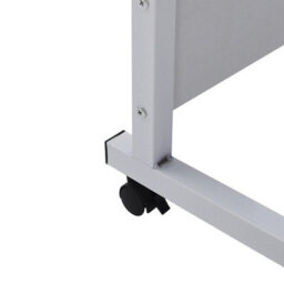 Walnut Rolling Desk Laptop Tray Study Writing Desk Overbed Table Height Adjustable Desk - thumbnail 4